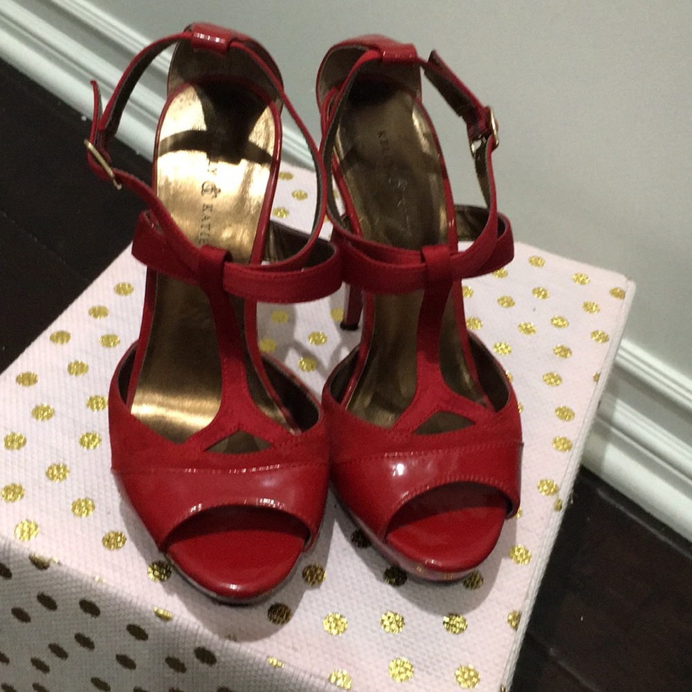 Red sexy heels